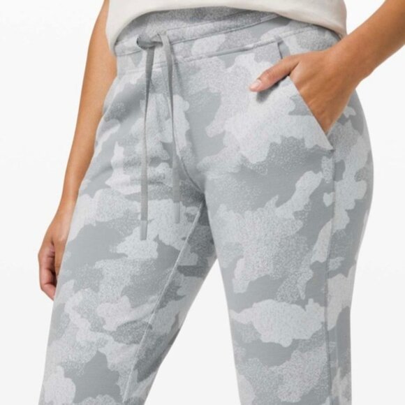 Lululemon Ready to Rulu Jogger Crop Heritage Speckle Camo Jacquard Rhino Grey - Picture 4 of 12